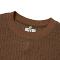 Brown Knitted Sweatshirt-2