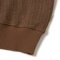 Brown Knitted Sweatshirt-3