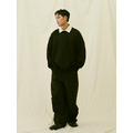 Black Knitted Sweatshirt-5