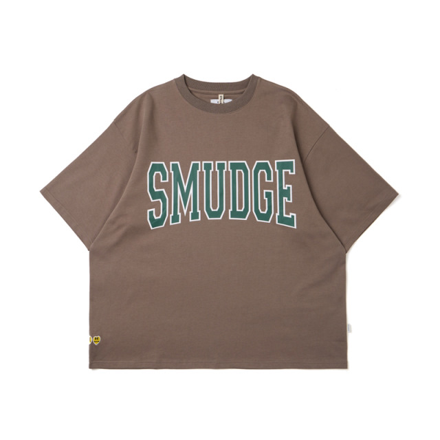 Brown Varsity SMUDGE Tee