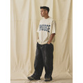 White Varsity SMUDGE Tee-5