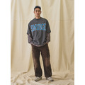 Grey Varsity SMUDGE Tee-4