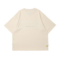 White Varsity SMUDGE Tee-1