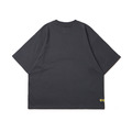 Grey Varsity SMUDGE Tee-1