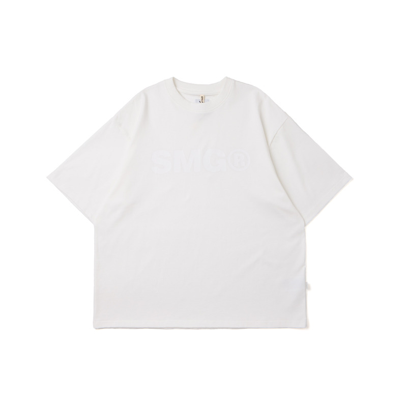 White SMG Logo Tee