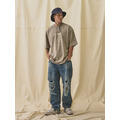 Olive Destroyed Peace Graphic Tee-6