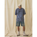 Blue Destroyed Peace Graphic Tee-6