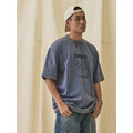 Blue Destroyed Peace Graphic Tee-7