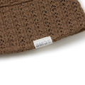 Brown Knitted Bucket hat-1
