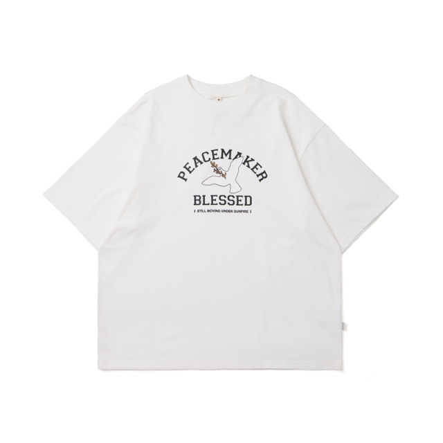 White Peacemaker Tee