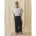White Code Pattern Sports Tee-5