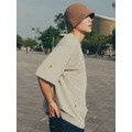 Olive/White Destroyed Tee Set-13