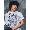 White Drawing Graphic Tee-9