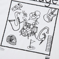 White Drawing Graphic Tee-3
