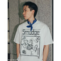 White Drawing Graphic Tee-6