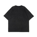 Black Washed SMUDGE Graphic Tee-1