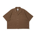 Brown SMG Crochet Shirt