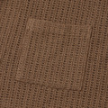 Brown SMG Crochet Shirt-3