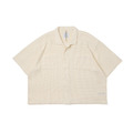 White SMG Crochet Shirt
