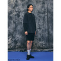 Black Washed SMUDGE Graphic Tee-4