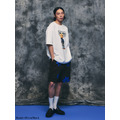 REMADE Graphic Print Military Shorts-5