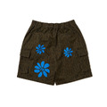 REMADE Graphic Print Military Shorts-1