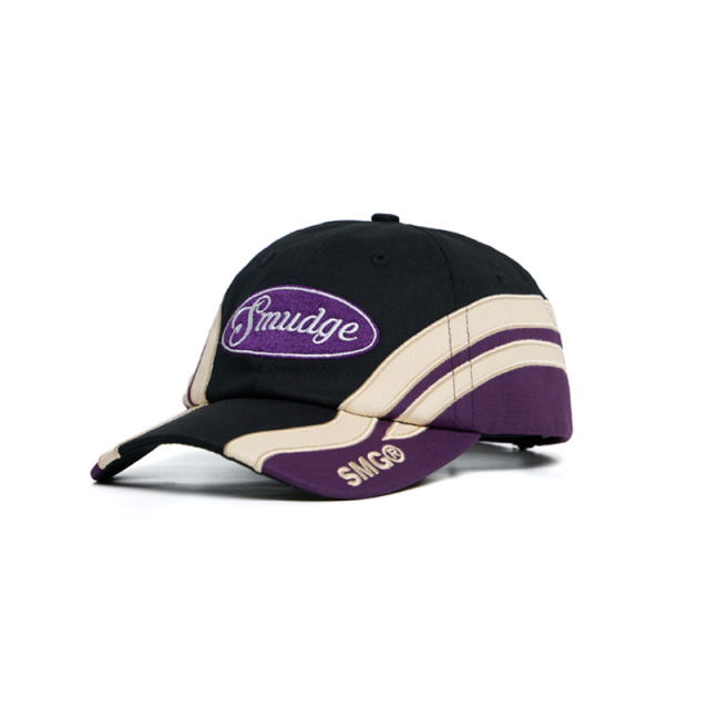 Purple SMG Racing Sports Cap