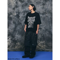 Black SMUDGE City Distorted Boxy Tee-5
