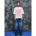 White SMUDGE City Distorted Boxy Tee-3
