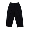 Black Wide Pleated Trousers