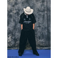 Black Wide Pleated Trousers-9
