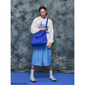Blue Padded Tote Bag-6