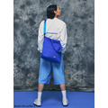 Blue Padded Tote Bag-7
