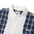 Patchwork Damage LS Shirt-2