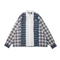 Patchwork Damage LS Shirt
