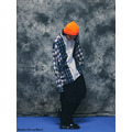 Patchwork Damage LS Shirt-8