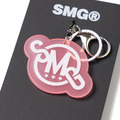 Pink SMG Logo Keychain-1