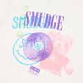 White REMAKE Mix Print Graphic LS Tee-2