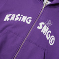 Purple SMGxKasing Full Zip Hoodie-2