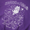 Purple SMGxKasing Full Zip Hoodie-4