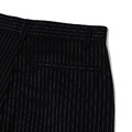 Classic Pinstripe Pleated Wide Trousers-4