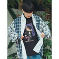 Black SMUDGE Bear MJ Graphic Tee-7