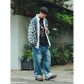 Black SMUDGE Bear MJ Graphic Tee-6