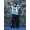 Classic Pinstripe Pleated Wide Trousers-10