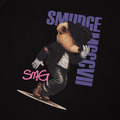 Black SMUDGE Bear MJ Graphic Tee-2