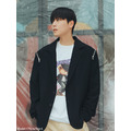 White SMUDGE Bear MJ Graphic Tee-7