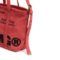Orange SMG Washed Canvas Utility Tote Bag-6