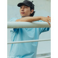 Sky Blue SMG Handwritten Slogan Graphic Tee-6