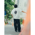 White SMG Racing Wheel Graphic Tee-7