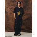Black MCCCVII Angel Graphic Tee-4